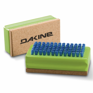 Dakine Cork & Nylon Brass Tunning Brush Green