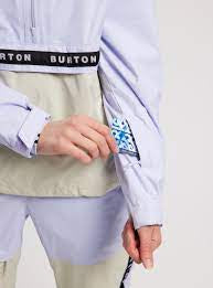 Burton Melter Anorak Jacket Opal/Silver Green