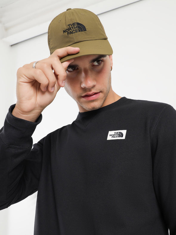 The North Face Heritage Patch Crew Neck Black