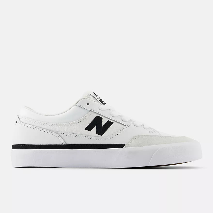 New Balance Numeric 417 Low Skate Shoe White Black Whiteroom Snow