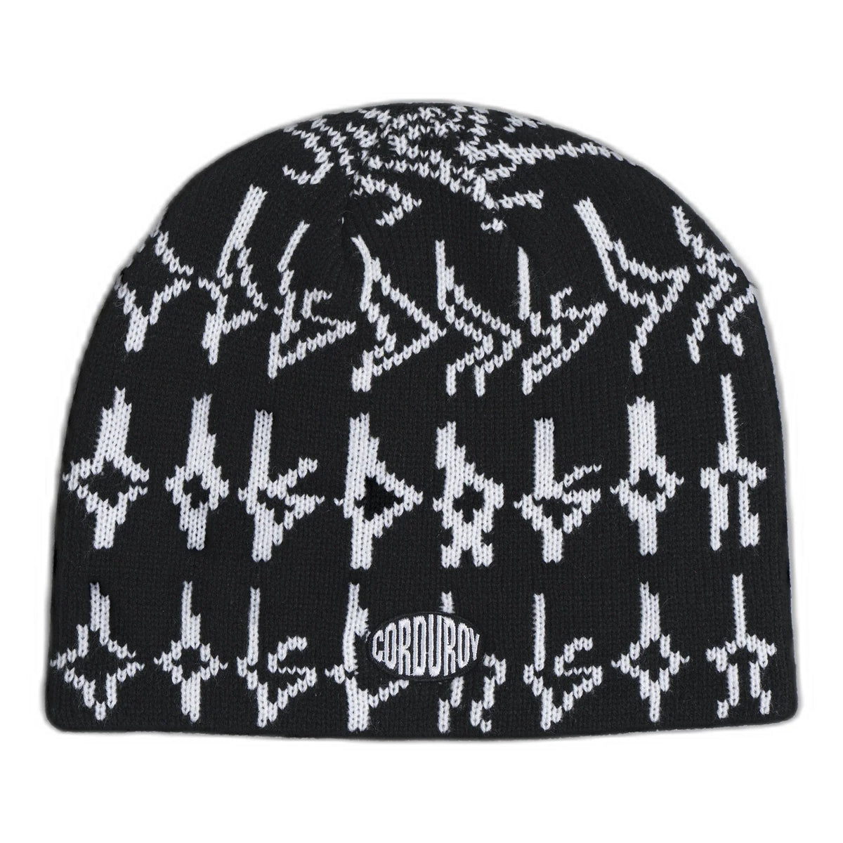 Corduroy Tracers Skully Black