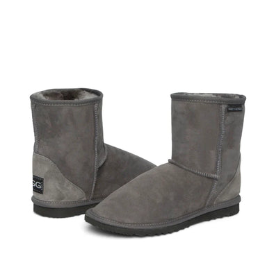 Ugg Men's Short Classic Boots Grey