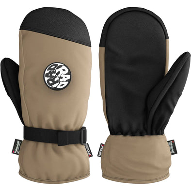 Rad Sidehit Mitten Khaki