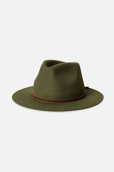 Brixton Wesley Packable Fedora Moss