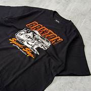 Brixton Smoky Heavy Weight Relaxed Tee - Black Classic Wash
