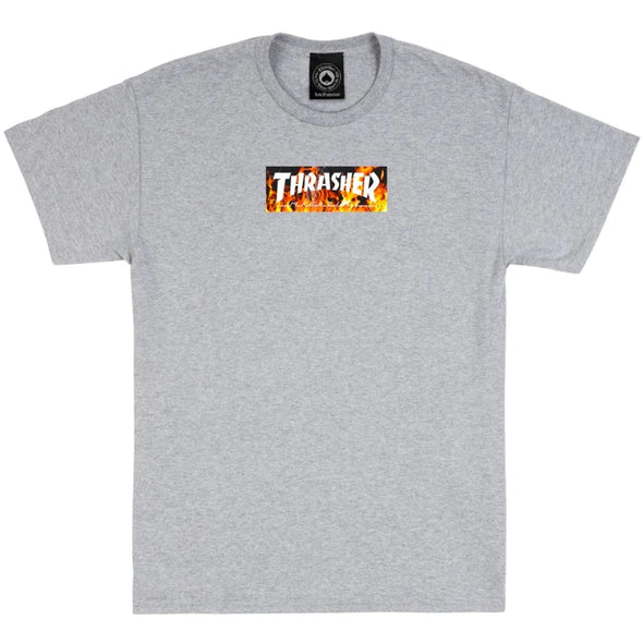 Thrasher Blaze Tee Sport Grey