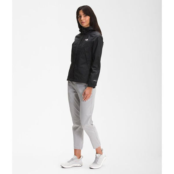 The North Face Womens Antora Water Resistant Jacket TNF Black