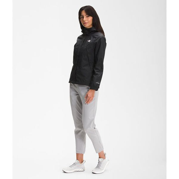 The North Face Womens Antora Water Resistant Jacket Black