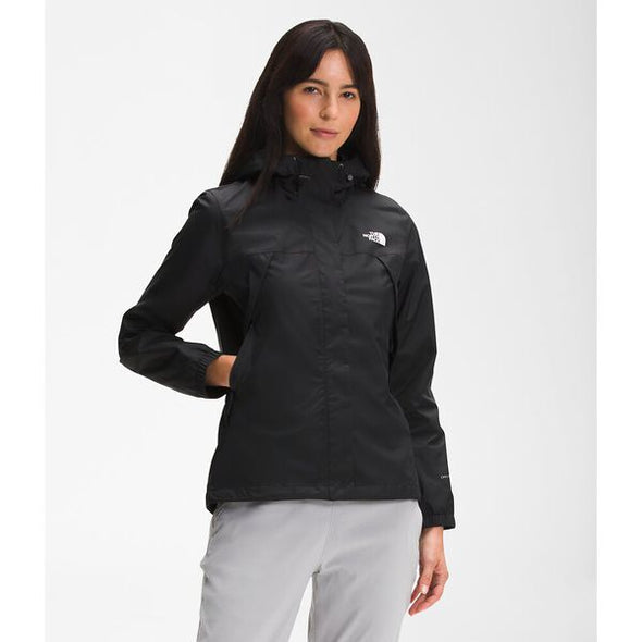 The North Face Womens Antora Water Resistant Jacket TNF Black