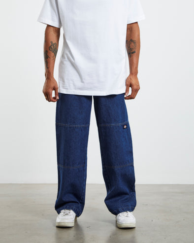 Dickies Double Knee Loose Fit Pant STONE WASH Indigo