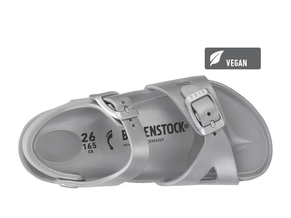 Birkenstock Rio Kids EVA Silver Sandals