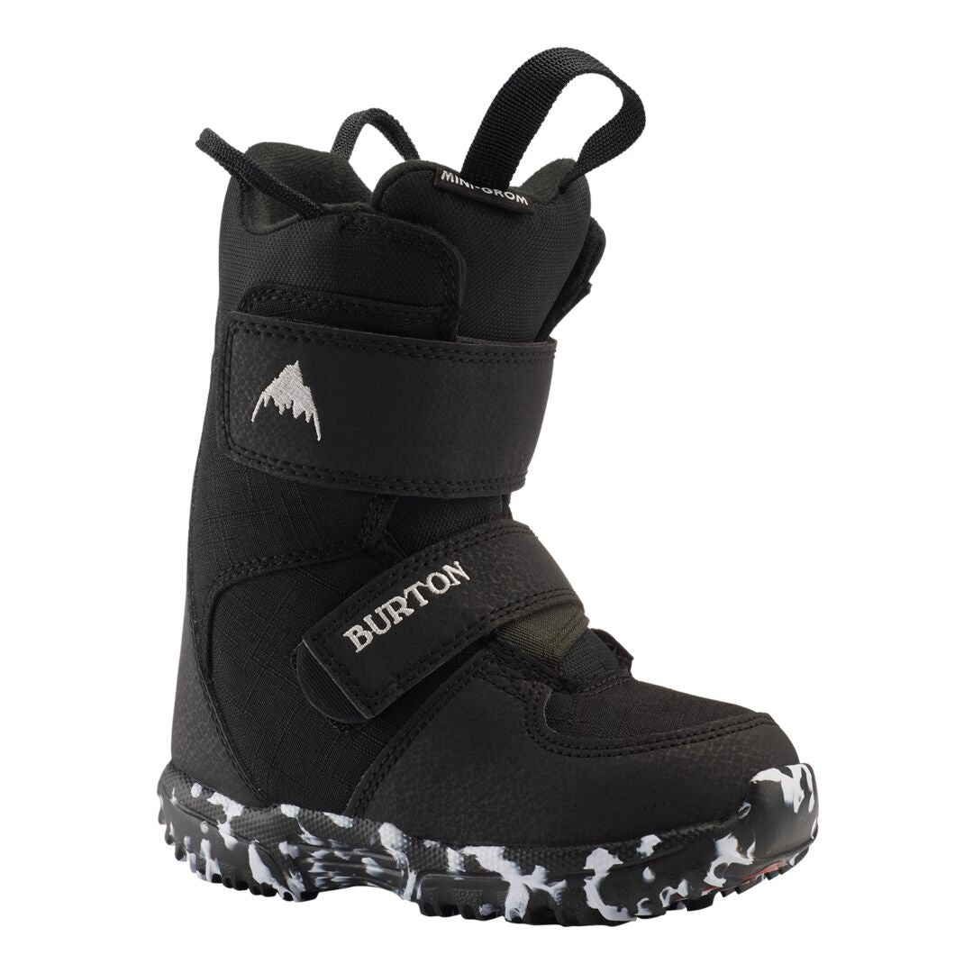 Burton Mini Grom Black Snowboard Boots 2025