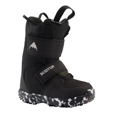 Burton Mini Grom Black Snowboard Boots 2025