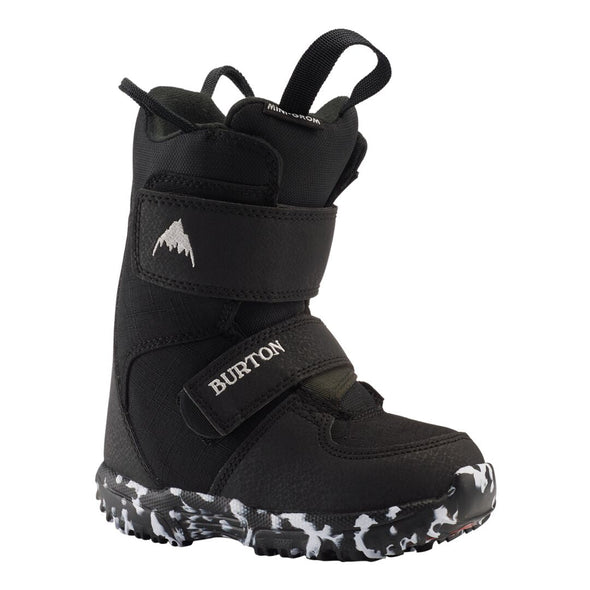 Burton Mini Grom Black Snowboard Boots 2023
