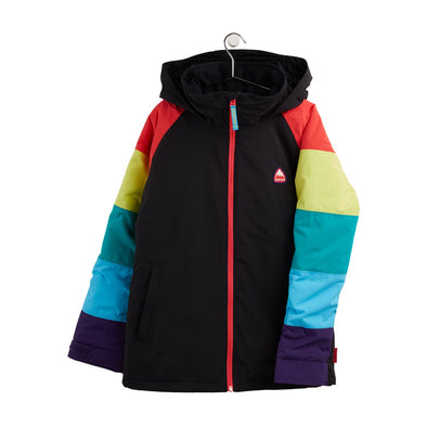 Burton Hart Snowboard Jacket True Black/Rainbow