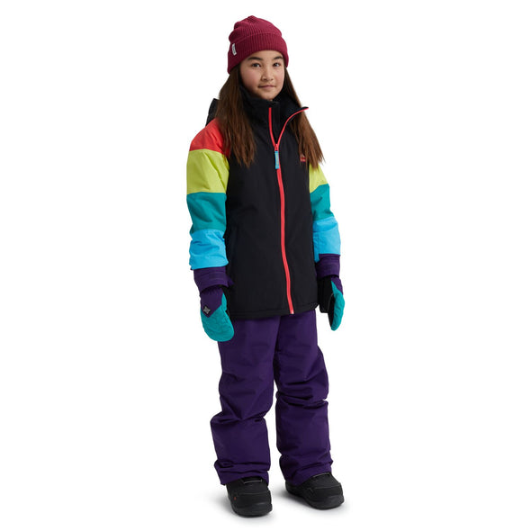 Burton Hart Snowboard Jacket True Black/Rainbow