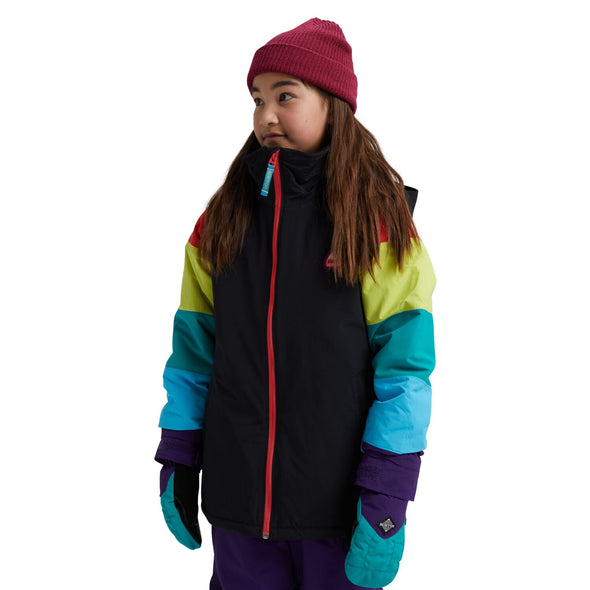 Burton Hart Snowboard Jacket True Black/Rainbow