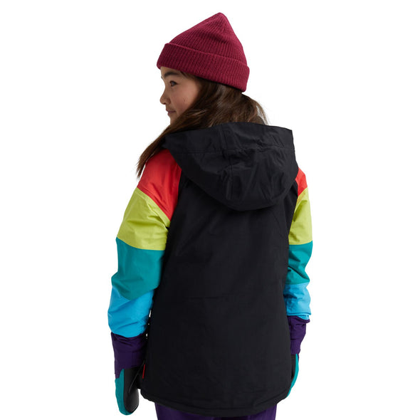 Burton Hart Snowboard Jacket True Black/Rainbow