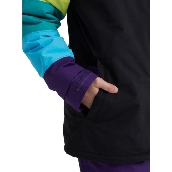 Burton Hart Snowboard Jacket True Black/Rainbow