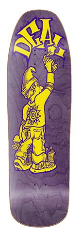 Resin-7 Tagger Old School Deck Purple 9.5