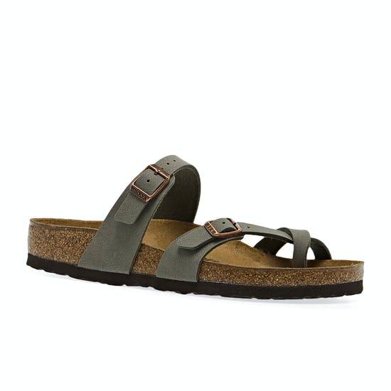 Birkenstock Mayari Stone BirkiBuc Sandles