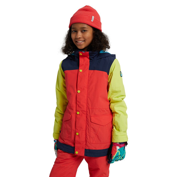 Burton Elstar Parka Jacket Hibiscus Pink & Limeade 2021