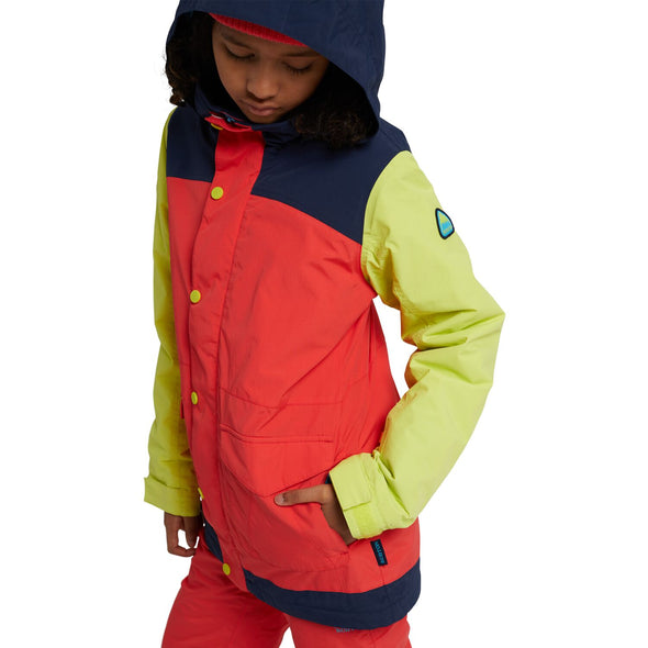 Burton Elstar Parka Jacket Hibiscus Pink & Limeade 2021