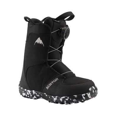 Burton Grom BOA Snowboard Boot Black 2024