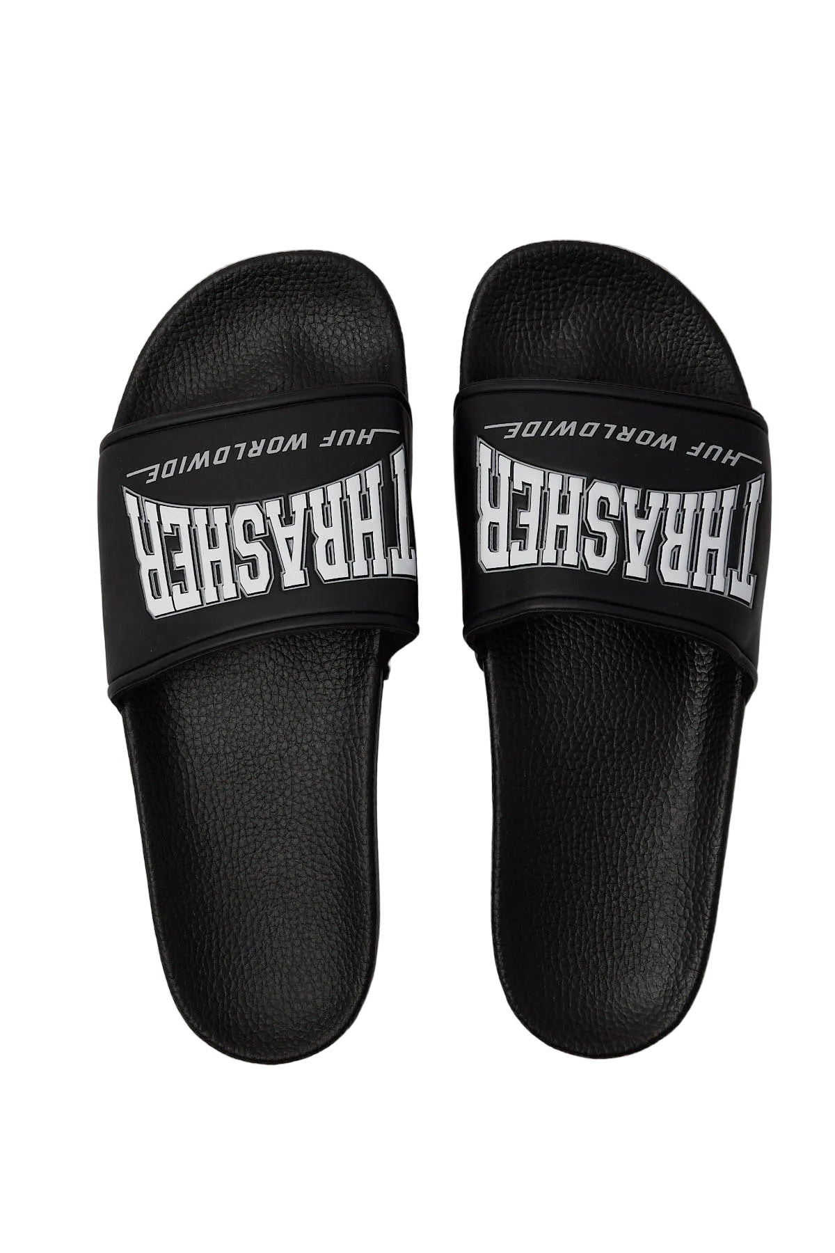 HUF X Thrasher Slide Black