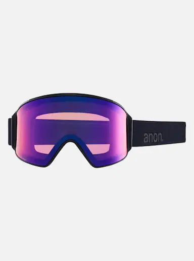 Anon M4 Cylindrical Smoke Perceive Sunny Onyx + Variable Violet Goggles 2025