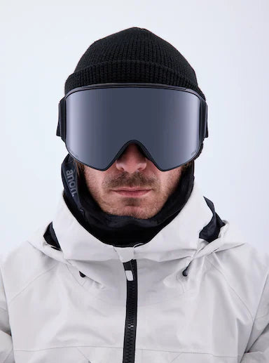Anon M4 Cylindrical Smoke Perceive Sunny Onyx + Variable Violet Goggles 2025