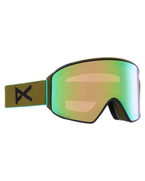 Anon M4 Cylindrical Green Perceive Variable Green / Cloudy Pink Goggle 2023
