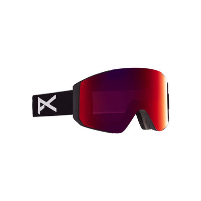 Anon Sync Black Percieve Sunny Red / Cloudy Burst Goggles 2023