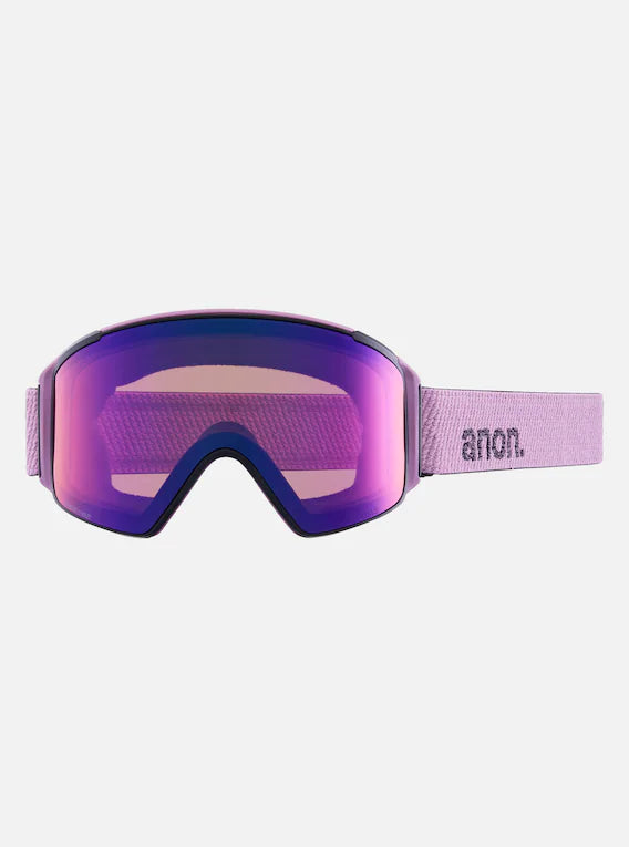 Anon M4.S Cylindrical Purple Percieve Sunny Onyx / Variable Violet Goggles 2023