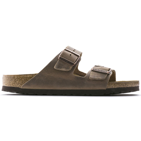 Birkenstock Arizona Tabacco Brown Oiled Leather Sandals