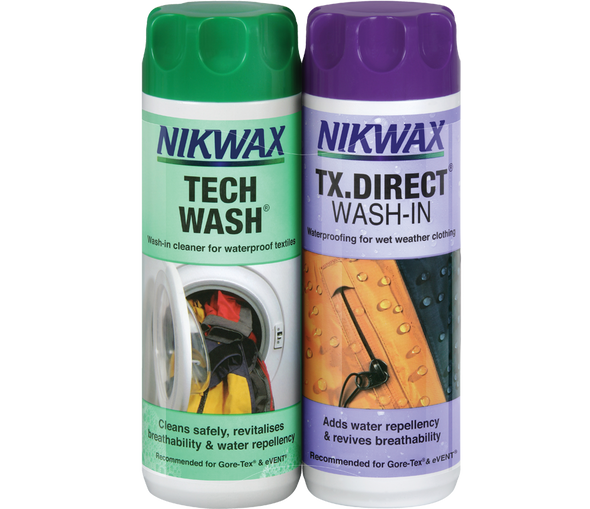 NIKWAX Twin Pack Tech Wash/TX direct 300mL