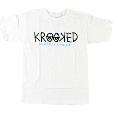 Krooked Krooked Eyes Tee White