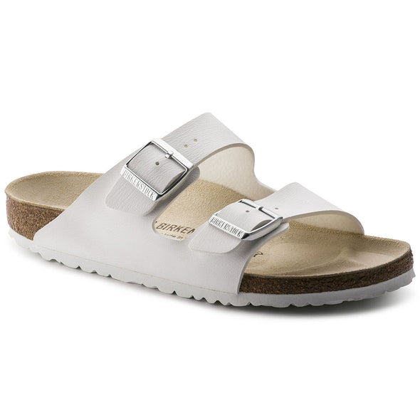 Birkenstock Arizona White Birko-Flor Sandals