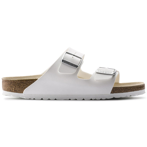 Birkenstock Arizona White Birko-Flor Sandals