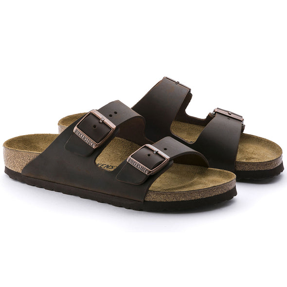 Birkenstock Arizona Habana Oiled Leather Sandals