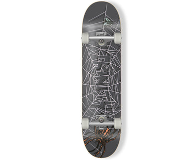 Trinity Complete Skateboard Geometric Grey 8.0