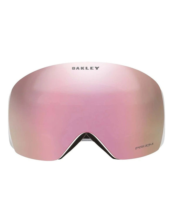 Oakley Flight Deck Prizm Matte White Goggles High Pink