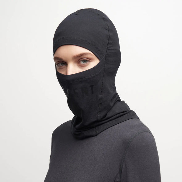 Le Bent Logo Balaclava 200 Lightweight Black