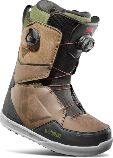 ThirtyTwo Lashed Double Boa Bradshaw Brown Snowboard Boot
