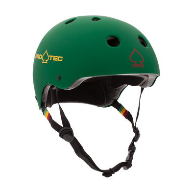 Pro-Tec Classic Certified Helmet Matte Rasta Green