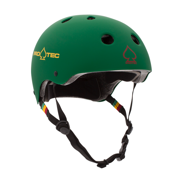 Pro-Tec Classic Certified Helmet Matte Rasta Green