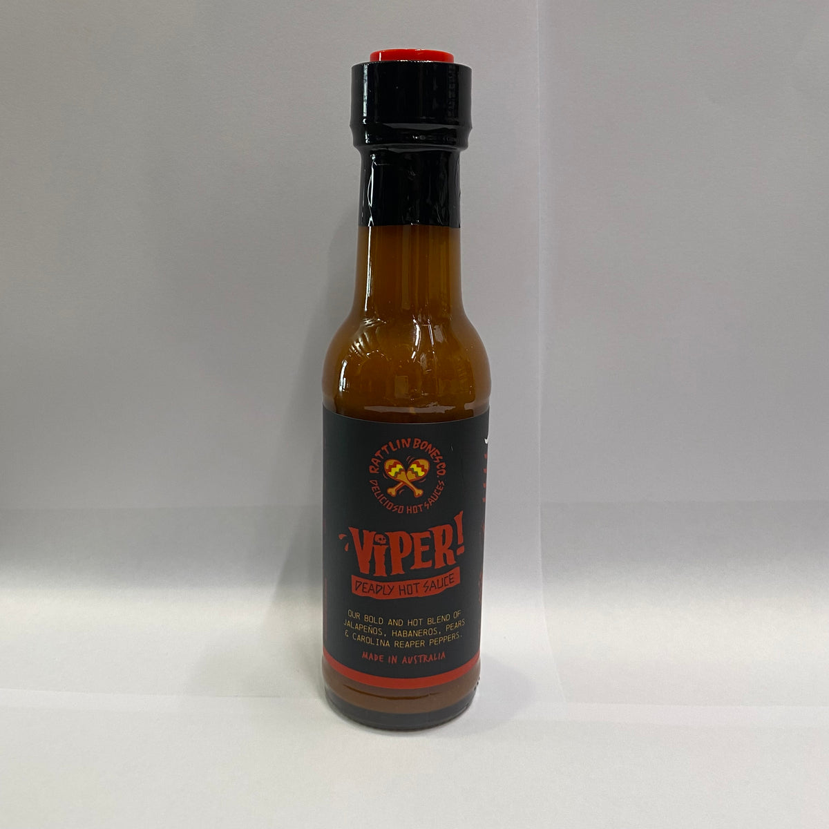 Rattlin' Bones Co Viper Deadly Hot Sauce