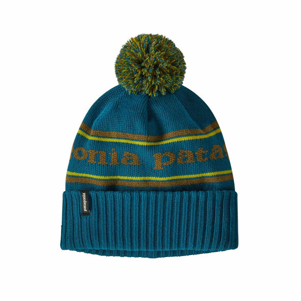 Patagonia Park Stripe Knit: Crater Blue Beanie