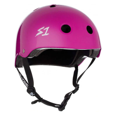 S1 Lifer Certified Bright Gloss Purple Helmet