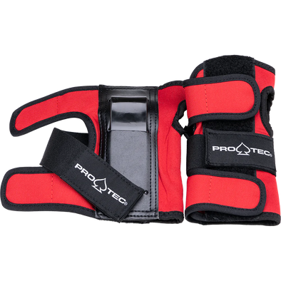 Pro-Tec Street Wrist Guards Black/Red